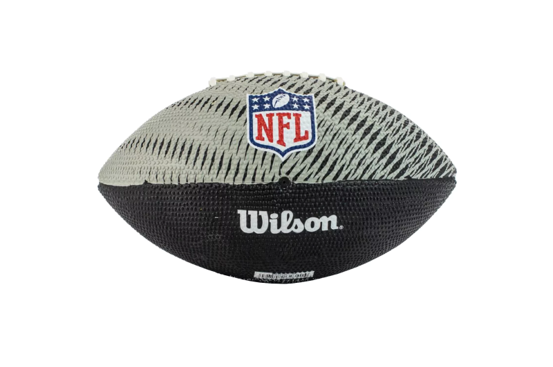 Wilson NFL Team Tailgate Las Vegas Raiders Jr Ball WF4010017XBJR Wilson NFL Team Tailgate Las Vegas Raiders Jr Ball WF4010017XBJR
