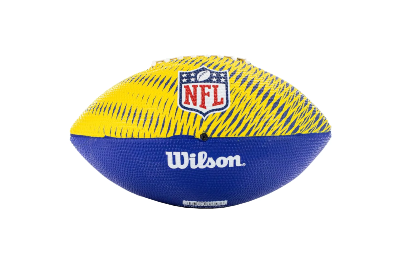 Wilson NFL Team Tailgate Los Angeles Rams Jr Ball WF4010019XBJR Wilson NFL Team Tailgate Los Angeles Rams Jr Ball WF4010019XBJR