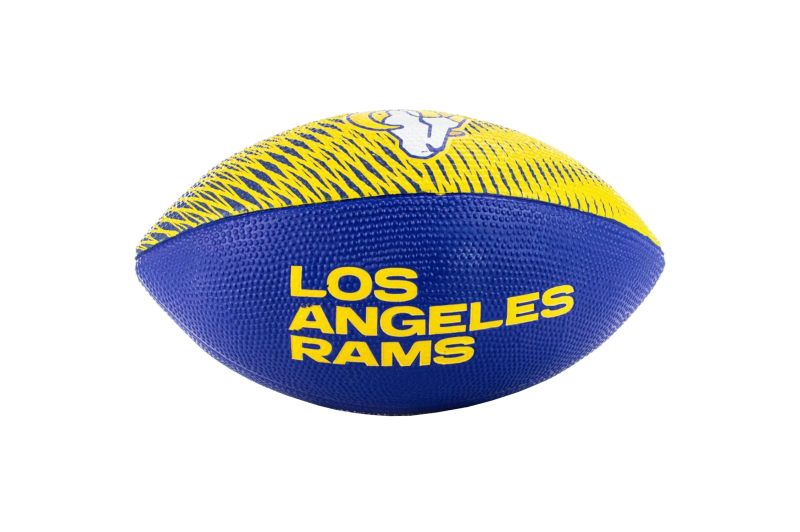 Wilson NFL Team Tailgate Los Angeles Rams Jr Ball WF4010019XBJR Wilson NFL Team Tailgate Los Angeles Rams Jr Ball WF4010019XBJR