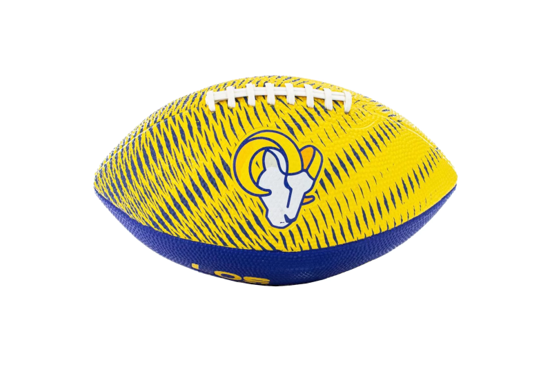 Wilson NFL Team Tailgate Los Angeles Rams Jr Ball WF4010019XBJR Wilson NFL Team Tailgate Los Angeles Rams Jr Ball WF4010019XBJR