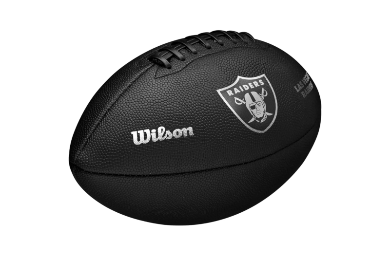 Wilson NFL Team Metallic Premiere Las Vegas Raiders Ball WF4015817XB Wilson NFL Team Metallic Premiere Las Vegas Raiders Ball WF4015817XB