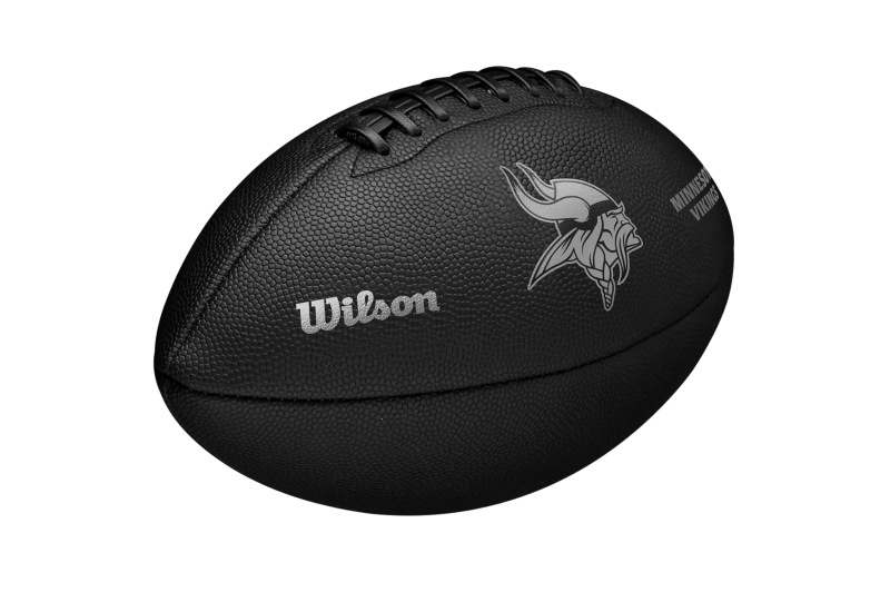 Wilson NFL Team Metallic Premiere Minnesota Vikings Ball WF4015821XB Wilson NFL Team Metallic Premiere Minnesota Vikings Ball WF4015821XB
