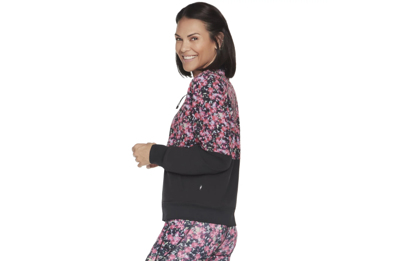 Skechers Fantasy Fields Reversible Bomber Jacket WJA314-BKRB Skechers Fantasy Fields Reversible Bomber Jacket WJA314-BKRB