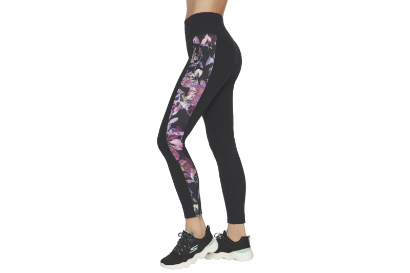 Skechers Ultraviolet High Waisted Full Length Legging WLG249-BKPR Skechers Ultraviolet High Waisted Full Length Legging WLG249-BKPR