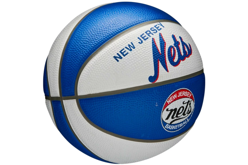 Wilson NBA Team Retro Brooklyn Nets Mini Ball WTB3200XBBRO Wilson NBA Team Retro Brooklyn Nets Mini Ball WTB3200XBBRO