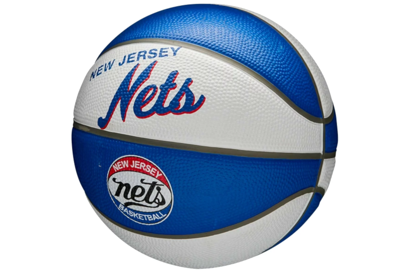 Wilson NBA Team Retro Brooklyn Nets Mini Ball WTB3200XBBRO Wilson NBA Team Retro Brooklyn Nets Mini Ball WTB3200XBBRO
