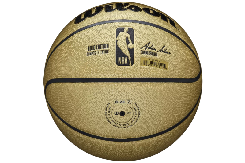 Wilson NBA Gold Edition Ball WTB3403XB Wilson NBA Gold Edition Ball WTB3403XB