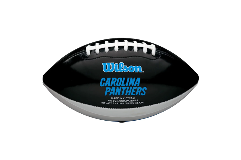 Wilson NFL Team Peewee Carolina Panthers Mini Ball WTF1523XBCA Wilson NFL Team Peewee Carolina Panthers Mini Ball WTF1523XBCA