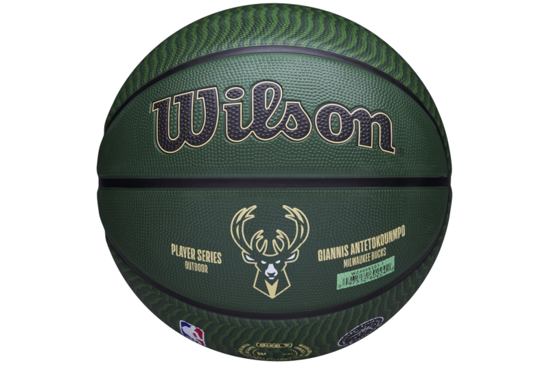 Wilson NBA Player Icon Giannis Antetokounmpo Outdoor Ball WZ4006201XB Wilson NBA Player Icon Giannis Antetokounmpo Outdoor Ball WZ4006201XB