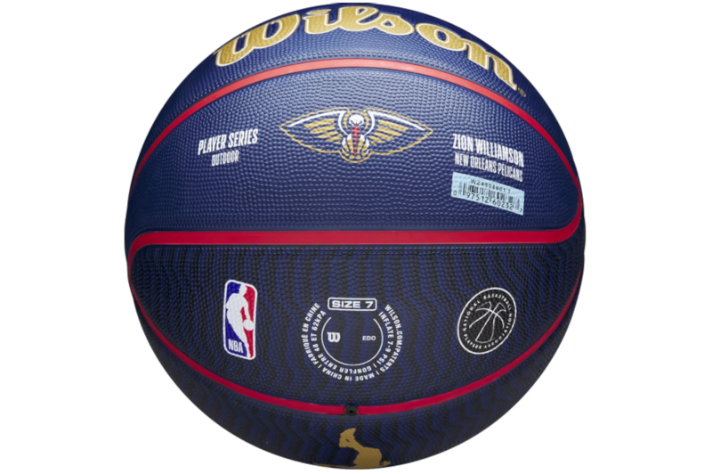Wilson NBA Player Icon Zion Williamson Outdoor Ball WZ4008601XB7 Wilson NBA Player Icon Zion Williamson Outdoor Ball WZ4008601XB7