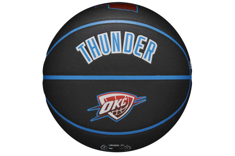 Wilson NBA Team City Collector Oklahoma City Thunder Ball WZ4016421ID Wilson NBA Team City Collector Oklahoma City Thunder Ball WZ4016421ID