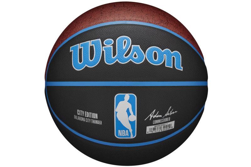 Wilson NBA Team City Collector Oklahoma City Thunder Ball WZ4016421ID Wilson NBA Team City Collector Oklahoma City Thunder Ball WZ4016421ID