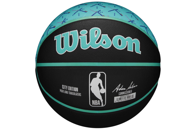 Wilson NBA Team City Collector Portland Trail Blazers Ball WZ4016425ID Wilson NBA Team City Collector Portland Trail Blazers Ball WZ4016425ID