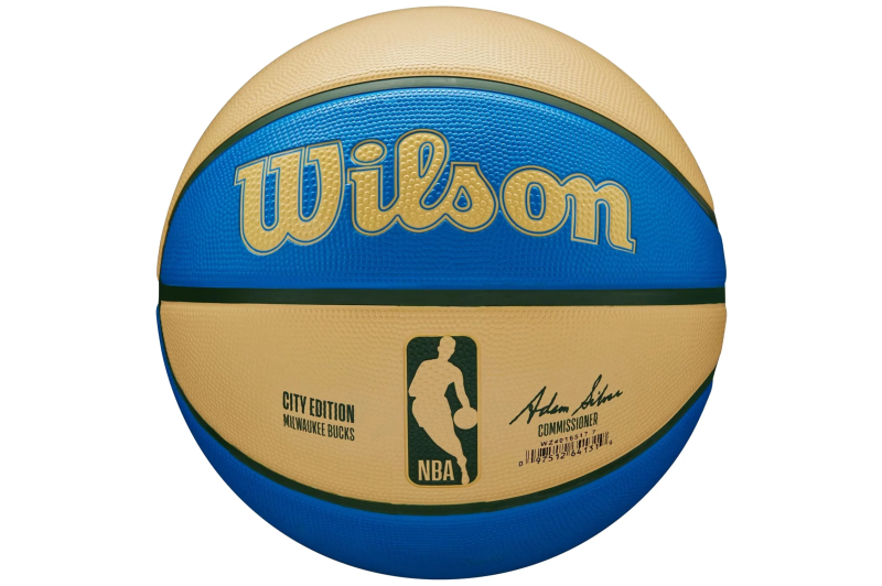 Wilson NBA Team City Edition Milwaukee Bucks Ball WZ4016517ID Wilson NBA Team City Edition Milwaukee Bucks Ball WZ4016517ID