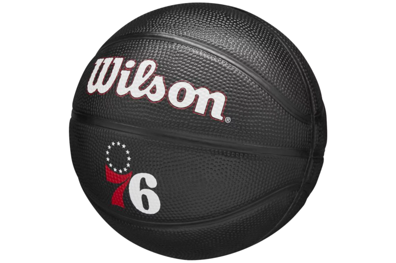 Wilson Team Tribute Philadelphia 76ers Mini Ball WZ4017611XB Wilson Team Tribute Philadelphia 76ers Mini Ball WZ4017611XB