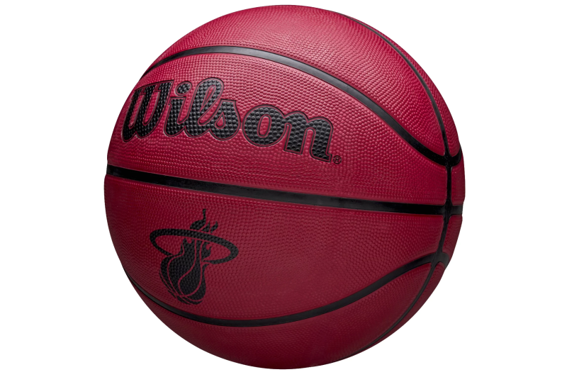 Wilson NBA Team Tribute Solid Miami Heat Ball WZ4025416XB Wilson NBA Team Tribute Solid Miami Heat Ball WZ4025416XB