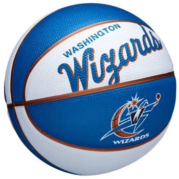 Wilson Team Retro Washington Wizards Mini Ball WTB3200XBWAS Wilson Team Retro Washington Wizards Mini Ball WTB3200XBWAS