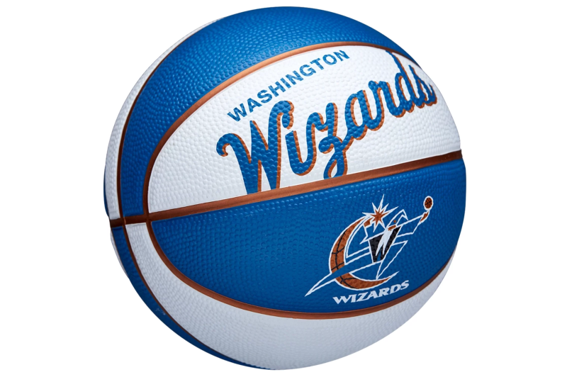Wilson Team Retro Washington Wizards Mini Ball WTB3200XBWAS Wilson Team Retro Washington Wizards Mini Ball WTB3200XBWAS