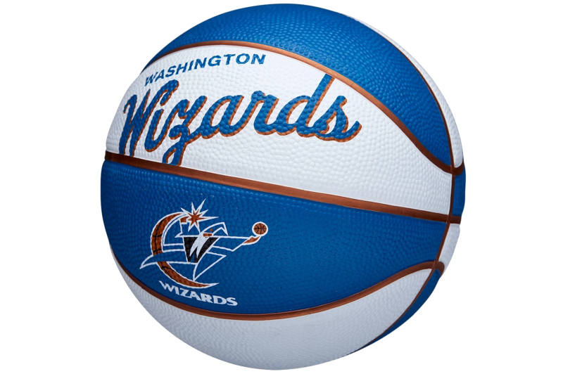 Wilson Team Retro Washington Wizards Mini Ball WTB3200XBWAS Wilson Team Retro Washington Wizards Mini Ball WTB3200XBWAS