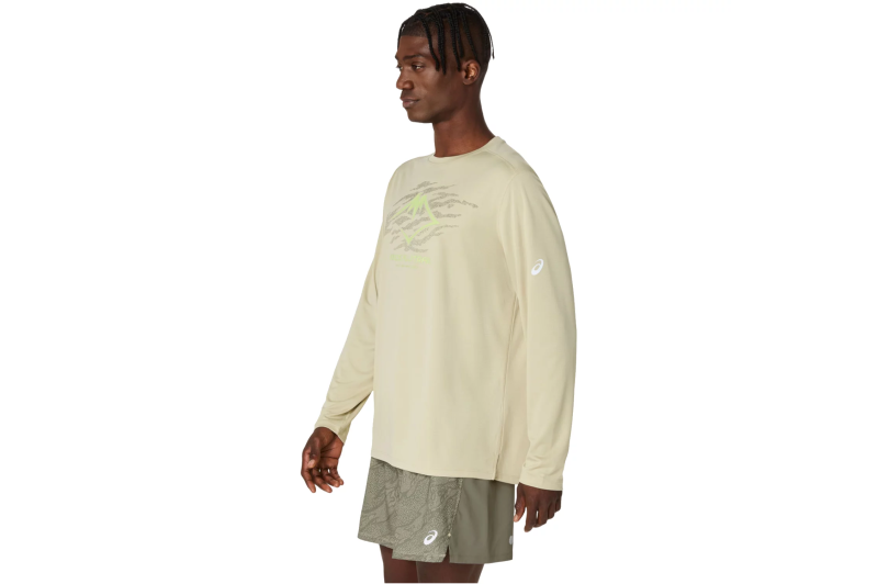 ASICS Fujitrail Logo LS Top 2011D391-300 ASICS Fujitrail Logo LS Top 2011D391-300