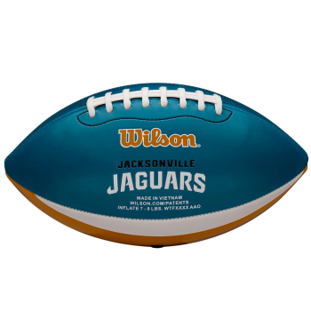 Wilson NFL Team Peewee Jacksonville Jaguars Mini Ball WTF1523XBJX Wilson NFL Team Peewee Jacksonville Jaguars Mini Ball WTF1523XBJX