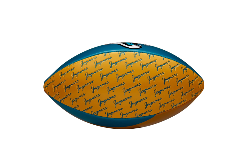 Wilson NFL Team Peewee Jacksonville Jaguars Mini Ball WTF1523XBJX Wilson NFL Team Peewee Jacksonville Jaguars Mini Ball WTF1523XBJX