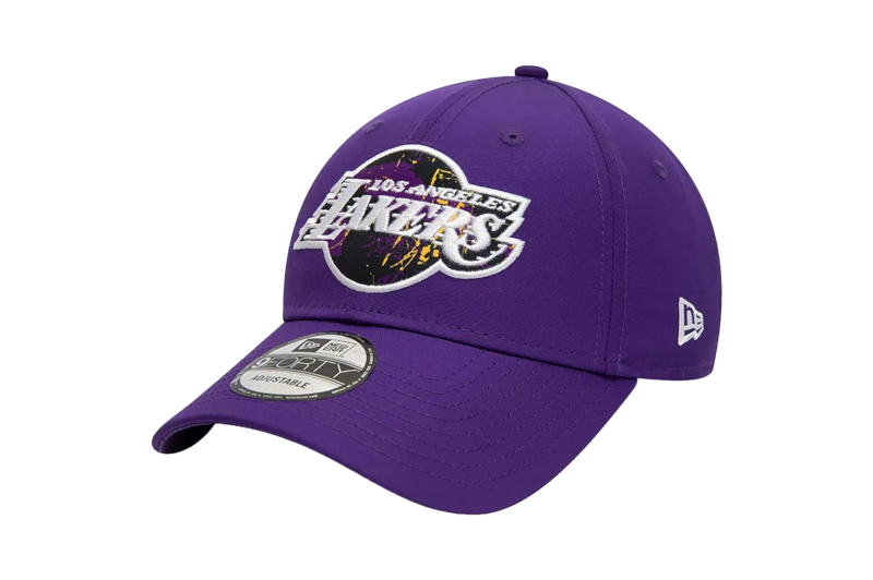 New Era 9FORTY Los Angeles Lakers NBA Print Infill Cap 60298639 New Era 9FORTY Los Angeles Lakers NBA Print Infill Cap 60298639