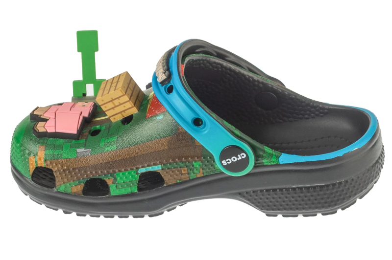 Crocs Classic Minecraft Clog Kids 210830-90H Crocs Classic Minecraft Clog Kids 210830-90H
