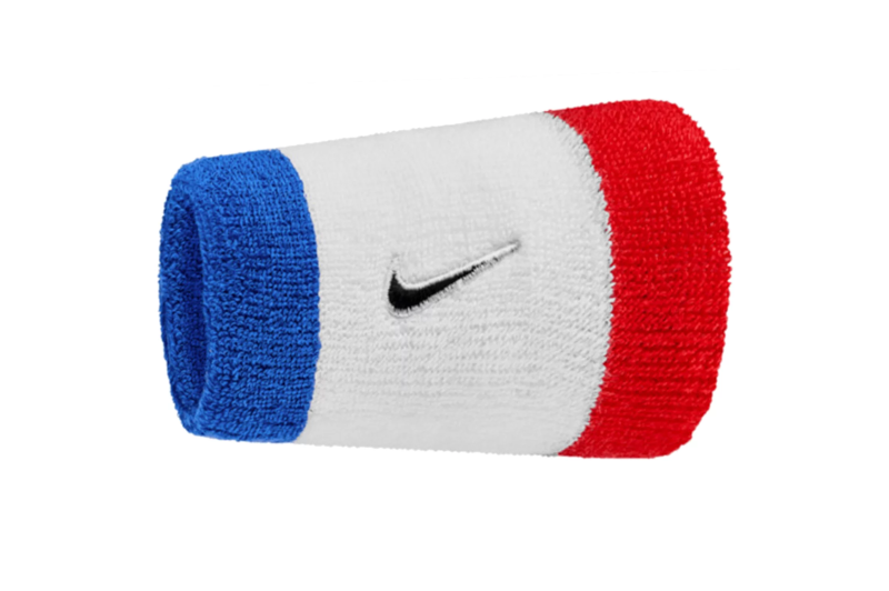 Nike Swoosh Classic Double Wide Wristbands 2PK N1012406-467 Nike Swoosh Classic Double Wide Wristbands 2PK N1012406-467